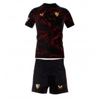 Camiseta Sevilla Tercera Equipación Replica 2024-25 para niños mangas cortas (+ Pantalones cortos)